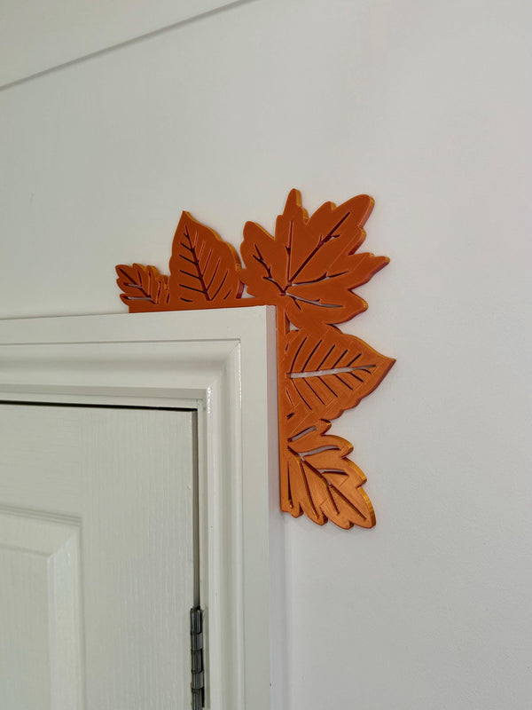 Autumn Leaves Door Corner
