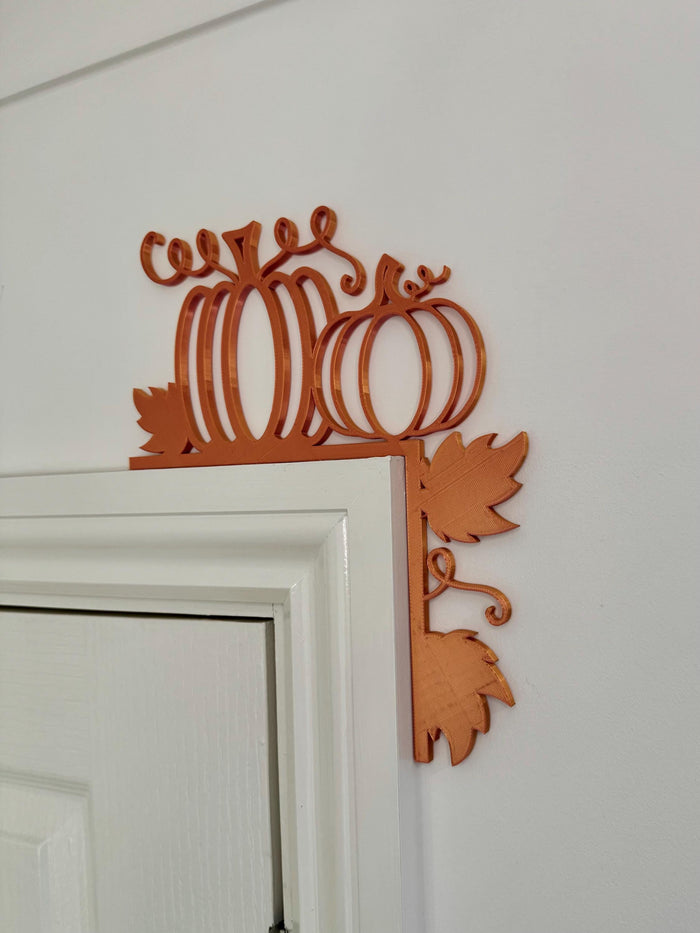 Pumpkin Door Corner