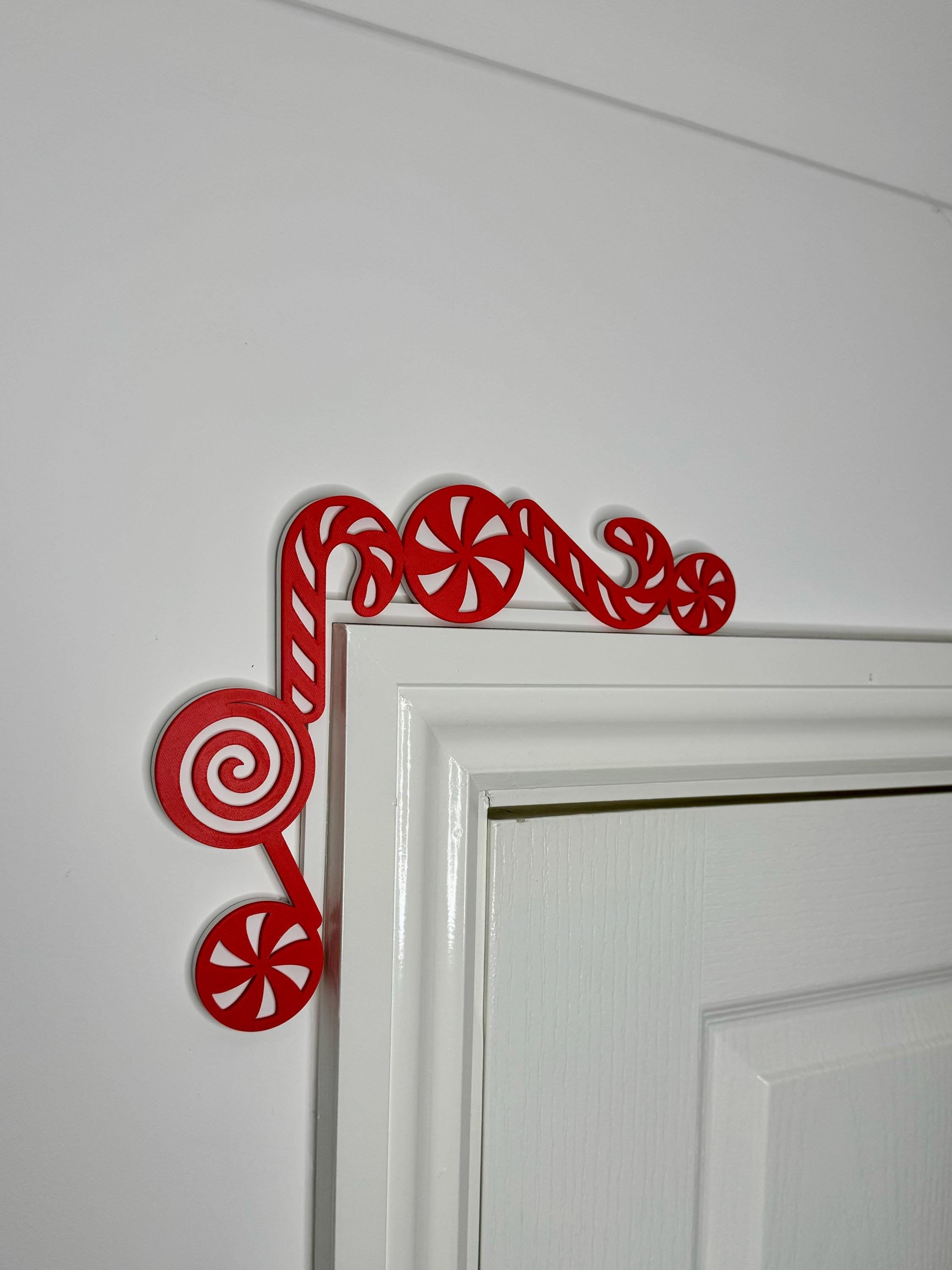 Candy Cane Door Corner