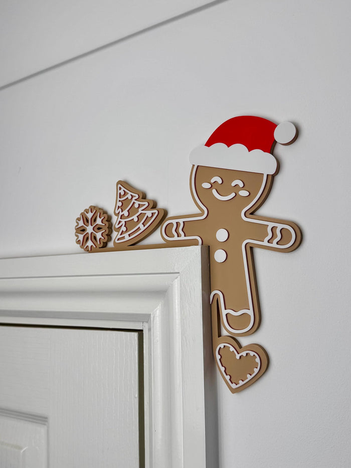 Gingerbread Man Door Corner